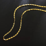 925 Sterling Silver 18K Chain Necklace Wedding Jewelry