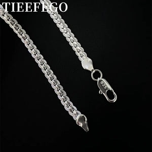 925 Sterling Silver 18K Gold/Silver Chain Necklace for Wedding Jewelry
