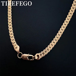 925 Sterling Silver 18K Gold/Silver Chain Necklace for Wedding Jewelry