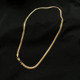 925 Sterling Silver 18K Gold/Silver Chain Necklace for Wedding Jewelry
