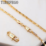 925 Silver 2MM Side Chain Necklace for Men Women 16-30 Inch Charm Jewelry
