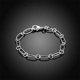 925 Sterling Silver Bracelet Chain Classic Wedding Gift Charm Jewelry