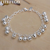 925 Silver Charm Bracelet for Women Wedding Party
