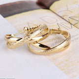 925 Silver Matte Rose Earrings Romantic Wedding Gift