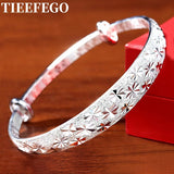 925 Silver Star Women's Bracelet Wedding Jewelry