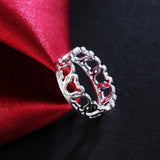 925 Silver Mickey Ring Women Wedding Engagement Party Gift Charm Jewelry