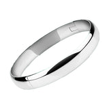 925 Silver Open Bangles for Wedding Engagement Party