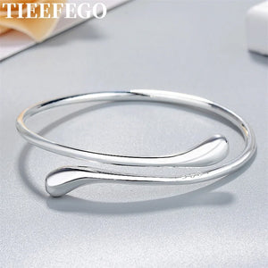 925 Silver Bracelet For Ladies Delicate Drop Wedding Gift