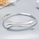 925 Silver Bracelet For Ladies Delicate Drop Wedding Gift