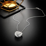 925 Silver Charm Pendant Necklace for Women