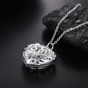 925 Silver Charm Pendant Necklace for Women