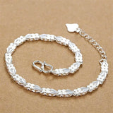 925 Silver Women's Cuff Bracelet High Party Jewelry Gift