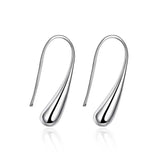 925 Silver Teardrop Dangle Earrings Valentine