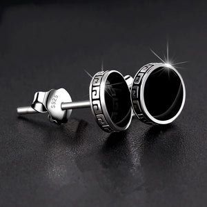 Personalized 925 Sterling Silver Earrings Men'S For Women Single Earrings