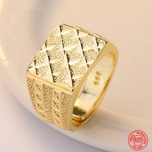 24K Ring Wedding Jewelry Accessories