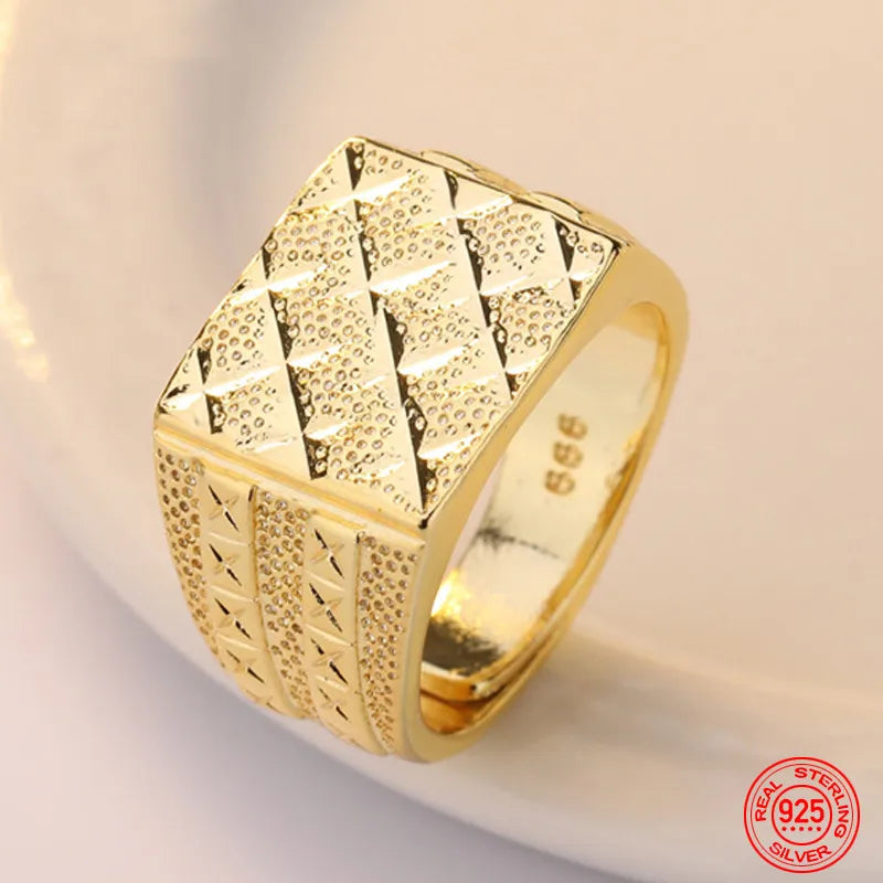 24K Ring Wedding Jewelry Accessories