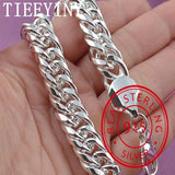925 Sterling Silver Chain Bracelet Men's Jewelry