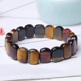 Tigereye Eye 10-14mm Bracelet 8" Beads