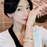 Metal Bracelet for Women, Unique Jewelry Accessory