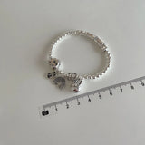 Retro Luck Cat Pendant Bracelet Gift For Women