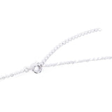 Heart Shape Pendant Necklace for Women 925 Silver Jewelry