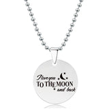 TN1 Women's Stainless Steel Thick Chain Necklace