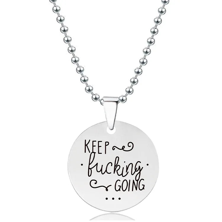 Round Coin Zodiac Sign Clavicle Chain Necklace Jewelry
