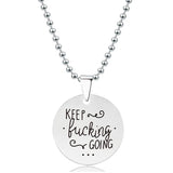 Round Coin Zodiac Sign Clavicle Chain Necklace Jewelry