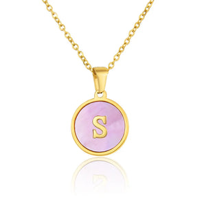 TN4 Necklace Stainless Steel Angel Number Pendant Minimalist Jewelry