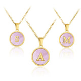 TN4 Necklace Stainless Steel Angel Number Pendant Minimalist Jewelry