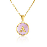 TN4 Necklace Stainless Steel Angel Number Pendant Minimalist Jewelry