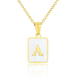 TN4 Necklace Stainless Steel Angel Number Pendant Minimalist Jewelry