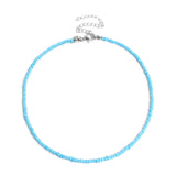 Colorful Candy Beads Keychain Strap Letter Bracelet for Women