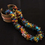 TNL343 Nepal Glass Beaded Necklace for Girls