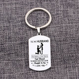 Personalized Couple Names Keychain Gift