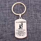 Personalized Couple Names Keychain Gift