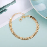 Boho Vintage Double Layers Anklets Summer Beach Ankle Bracelet