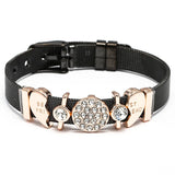Heart to Heart Beads Bracelet Charms Mesh Bracelet