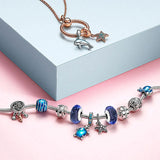 Silver Tortoise Pendant Charm Bracelets - Lover Jewelry Gift