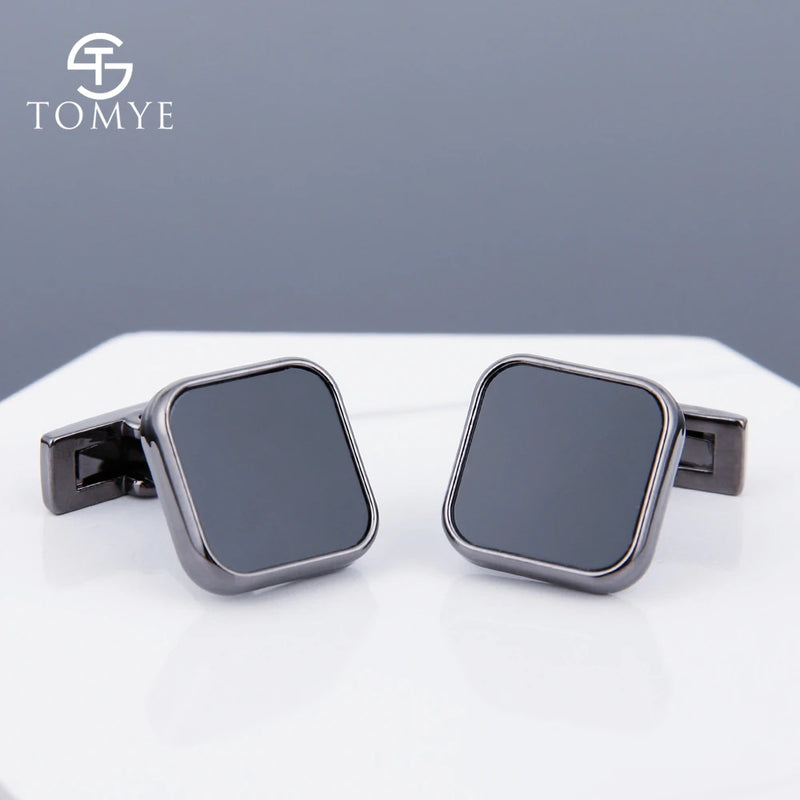 Men's Oval Logo Cufflinks Matte Copper Shirt Cuff Links XK19S094