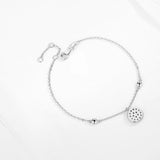 925 Silver Evil Eye Bracelet Real Zircon Turkey Eye Wedding Jewelry Gift