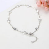 925 Silver Mens & Womens CZ Lover Bracelets Sale