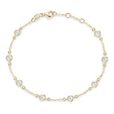 925 Silver Mens & Womens CZ Lover Bracelets Sale