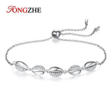 925 Silver Sea Shell Bracelet Link Chain Bohemia Vintage Shell Bracelet Anklet