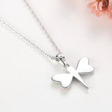 Dragonfly CZ Choker Necklace 925 Silver
