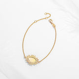 925 Silver Evil Eye Bracelet CZ Zircon Hamsa Bracelet