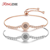 925 Silver Evil Eye Bracelet Lucky CZ Beads Women Gift
