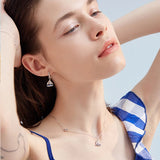 Anchor Boat Sailor Women 925 Sterling Silver Necklace Choker