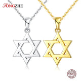 Magen Star of David Pendant 925 Silver Chain Necklace Jewish Jewelry