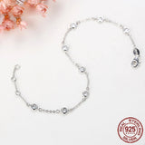 925 Sterling Silver CZ Bracelet